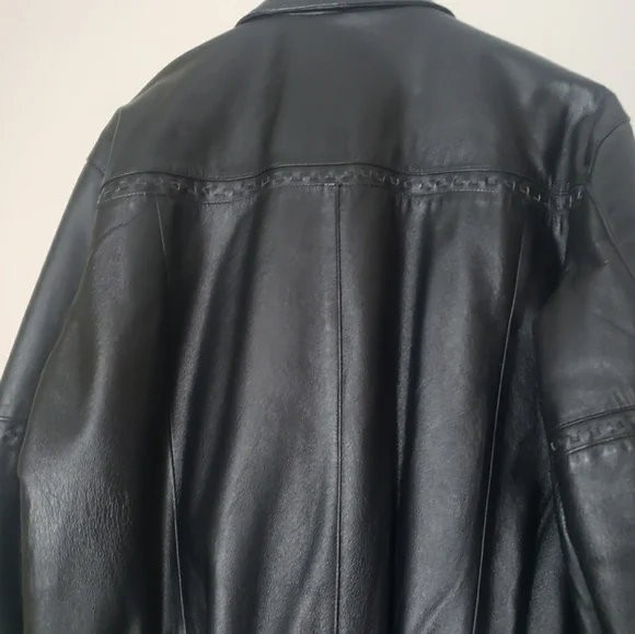 Vintage Niko Genuine Leather Designs Jacket